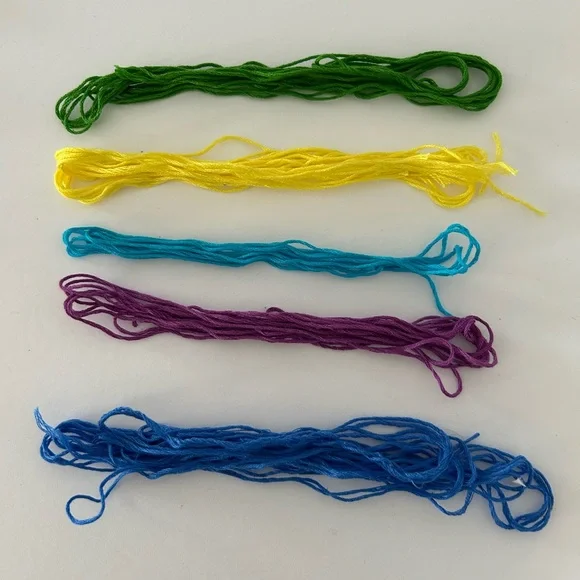 🦋 5/$25 - Assorted Janlynn Multicolor Embroidery Floss Bundle - Picture 7 of 10